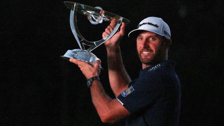 Golfer Dustin Johnson